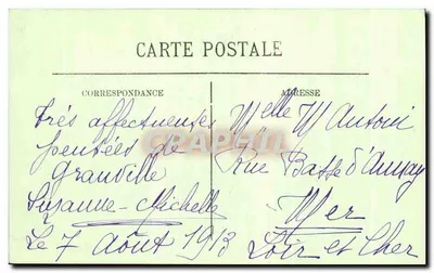 Granville — Katedra Najświętszej Maryi Panny — LL. nr 71 — Rewers