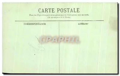 Bourges - Pałac Jacques-Cœur - Façada Południowa - LL. N° 48 — Rewers