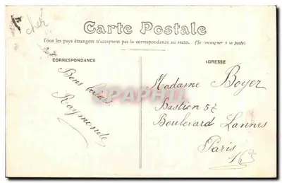 Bourges — Teatr — Wydawca: Ch. B. C. S. (nr 6) — Rewers
