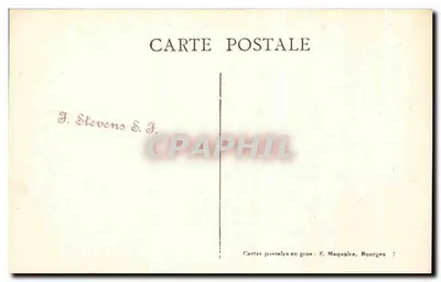 Bourges — Widok Panoramiczny (XVII wiek) — E. Maquaire, n° 410 — Rewers