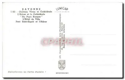 Bayonne — vista panorâmica — Lumicap — Verso