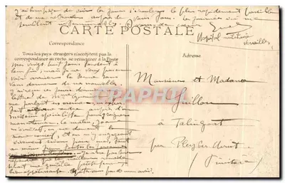 Parc de Versailles — Grandes Eaux — Bassin de Neptune — Wydawca E.P.D. n°22 — Rewers