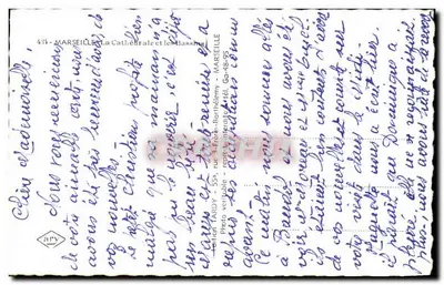 Marsiglia — La Cattedrale e i Bassini — Ary — Verso