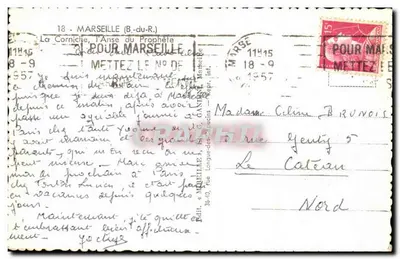 Mireille — Widok z Corniche — Wydawca Mireille, nr 36-40 — Rewers