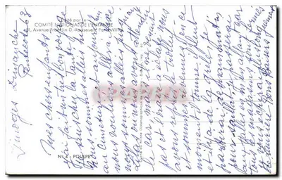 Poulpe — aquário — editor: COMITÉ NATIONAL DE L'ENFANCE, Paris — Verso
