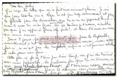 Zamek Mélanney — ogród francuski — Wydawca: L. Raphaël — Rewers