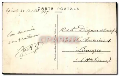 Epinal — Le Cours — Le Bassin — D. D. — Rewers