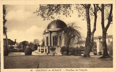 Castelo de Sceaux — Pavilhão da Aurora — Editor Gaston Faver, Sceaux