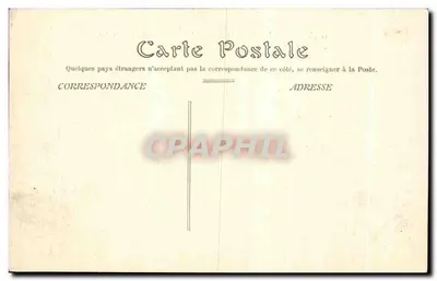 Tours — Pałac Sądowy i Urząd Miasta — G.B. 13, Wydawca Grand Bazar de Tours — Rewers