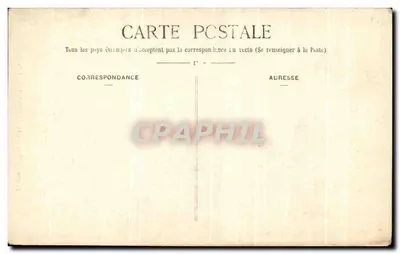 Tours — Hotel Gouin — Porta interna — H. B. — Verso