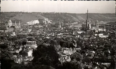 Rouen — Vista Geral — A Cegonha