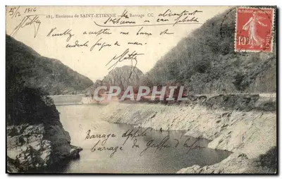 गैफिएर के बांध — सेंट-एतिएन के आसपास — अज्ञात एडिटर, श्रृंखला संख्या अदृश्य