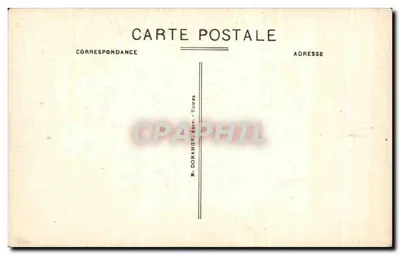 Ussé (Loir-et-Cher) - Zamek (Zabytek z XV i XVI wieku) - R. D. — Rewers