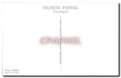 Portugal. Mosteiro da Batalha. Túmulos dos Infantes — Éditeur Torres, n° 611 — Verso