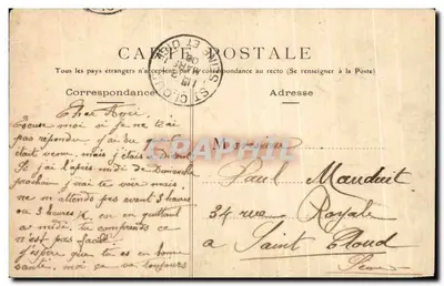 LIVERDUN — A Mosela — editor desconhecido, n° 43 — Verso