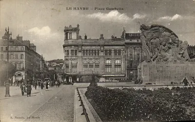 Le Havre — Place Gambetta — A. Nemitz, Le Havre