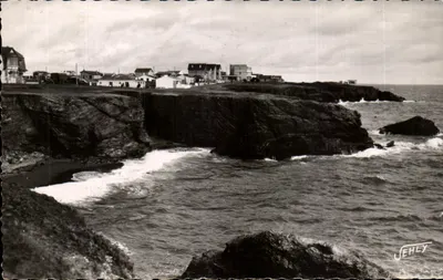Vista da costa em Croix-de-Vie — Edições Jehly — n°715