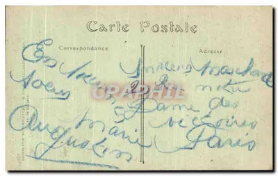 O Sacro de Carlos VII, em Reims — J.E. LENEPEVEU, ND Fot. — Verso