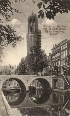 Vue do Dom van de Oude Gracht em Utrecht — Edição Grand Franschak, n° 55