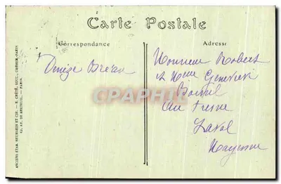Chartres — Katedra, widok z Porte Guillaume — ND. Fot. n°129 — Rewers