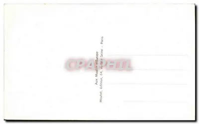 Catedral de Amiens — vista de la fachada — editor Mouret, n° ND.56 — Reverso