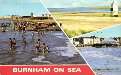Burnham-on-Sea — vista panorâmica — Dennis & Sons Ltd, Scarborouh