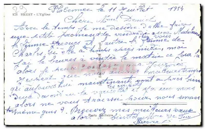 Brest — Katedra — widok wieży i portalu — wydawca Cap — Rewers