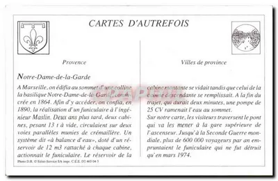 Marselha — Notre-Dame-de-la-Garde — LL. Sklr.7a — Verso
