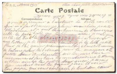 Katedra w Reims — To, co pozostało z dzwonu po pożarze z 1914 roku — kolekcja H. George, Reims, nr 24 — Rewers