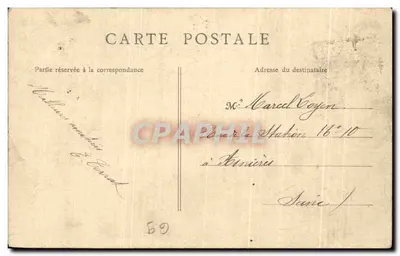 Lyon – Pałac Giełdy – Schody Przywódców – B.F. Paris n°234 — Rewers