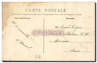 Lyon - Nueva Estación de Viajeros — B.F. Paris n°2670 — Reverso