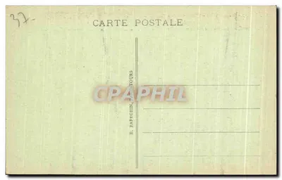 Tours (Indre-et-Loire) — Cathédrale Saint-Gatien — Éditeur B. Papeghin, Tours, n°9 — Rewers