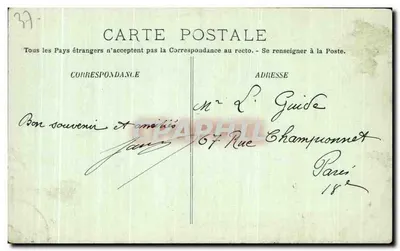 Arredores de Tours — A Lanterna de Roëbreconbon — LL. — Verso