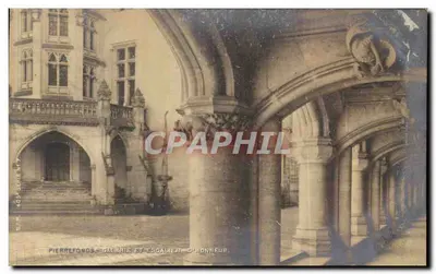 Pierrefonds, Galeria i schody główne — S.I.M., seria n°7