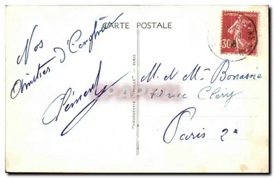 Enghien-les-Bains — Bord do Lago — A.C. 6 — Verso
