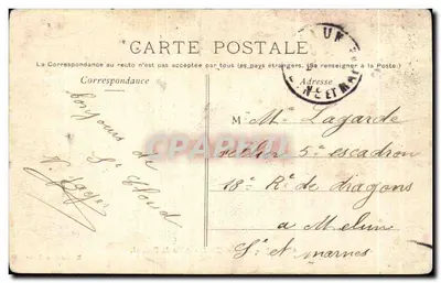 Park Saint-Cloud — Aleja Felicji — P. Marmuse, Paryż, n°68 — Rewers
