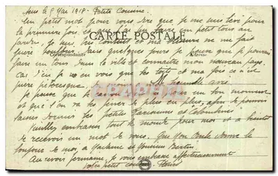 Sens (Yonne) - Hotel de Ville i Plac Drapès — Rewers