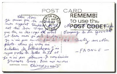 Ponies de Dartmoor — Devon — editor Dartmoor Ponies — Verso