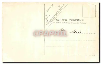 Dieppe — Kasyno i Plaża — V.P. Paryż, nr 11 — Rewers