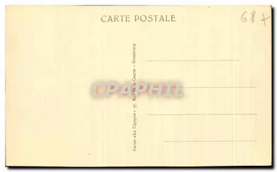 Colmar — Sąd Apelacyjny — wydawca « La Cigogne » — Rewers