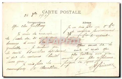Bayeux - De Kathedraal, de Navel — Collectie A. L. Bayeux — Achterkant