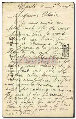 Péronne (Somme) 1919 — Porta de Bretagne — Britain Gate — Verso