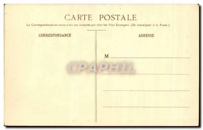 Rouen — Palais de Justice — C.V. 410 — Verso