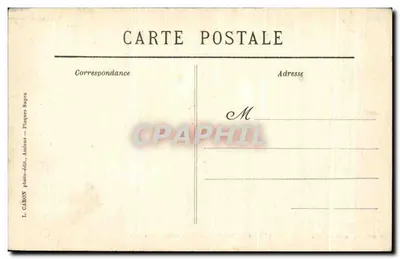 Amiens — Trzy portalu — Obiektyw Lacour-Berthiilot, nr 121 — Rewers