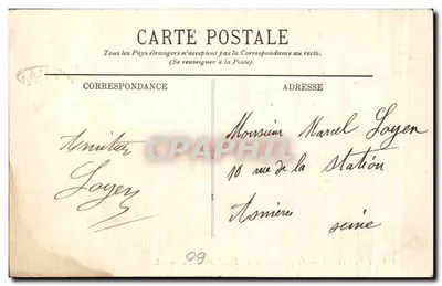 Chantilly — Le Château — La Façade Nord-Est — LL. — n° 132 — Rewers