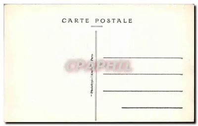 Zamek w SAINT-CLLOUD — historyczny widok — A.C. 90 — Rewers
