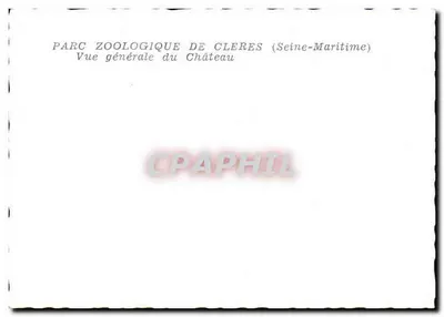 Castelo de Clères — Parque Zoológico de Clères (Seine-Maritime) — Verso