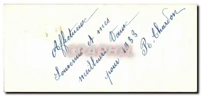 Paisagem invernal com igreja — 'Bom Ano' — Ella, n°104 — Verso