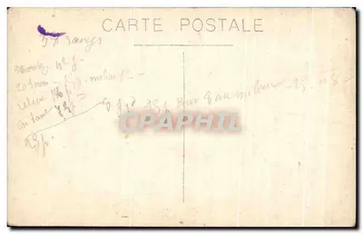 CARTE FOTOGRAFICA Mujer anciana folklore — Reverso