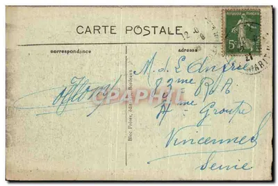 Nizza — De Promenade du Midi en de Ponchettes — BR — 1886 — Achterkant